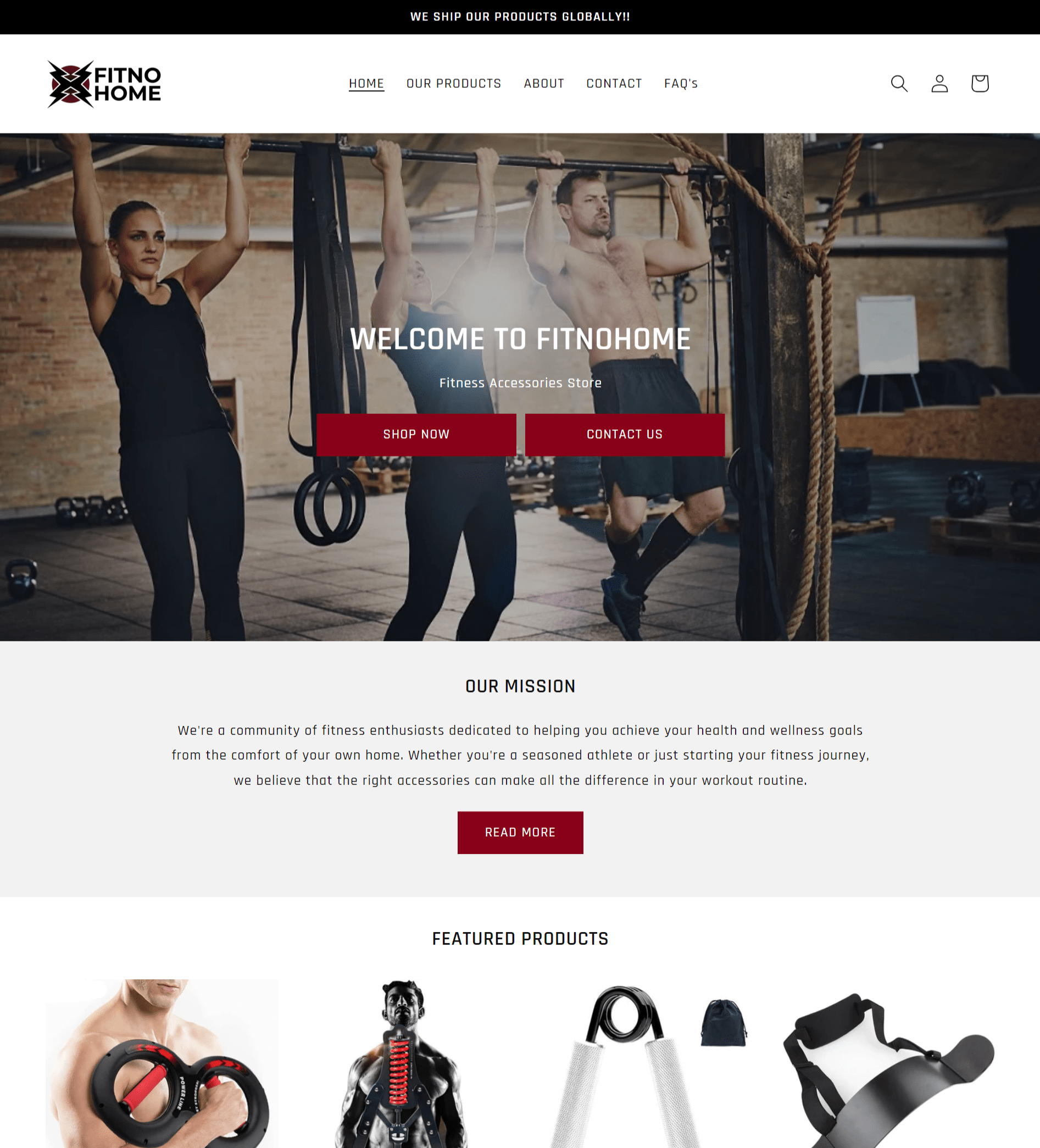 FitnoHome ( Fitness Accessories Store)