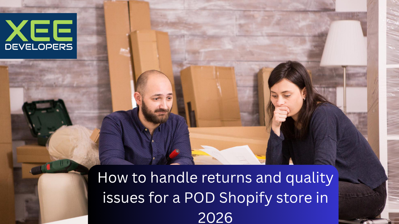 Handling print on demand returns and quality issues on a Shopify store in 2026