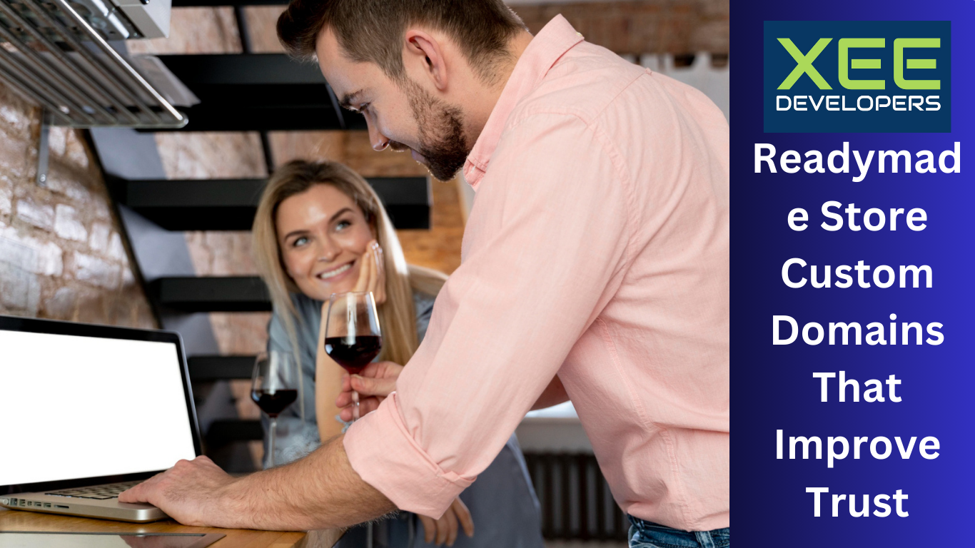 Learn why custom domains increase trust in readymade stores. Simple branding moves that improve credibility and conversions.