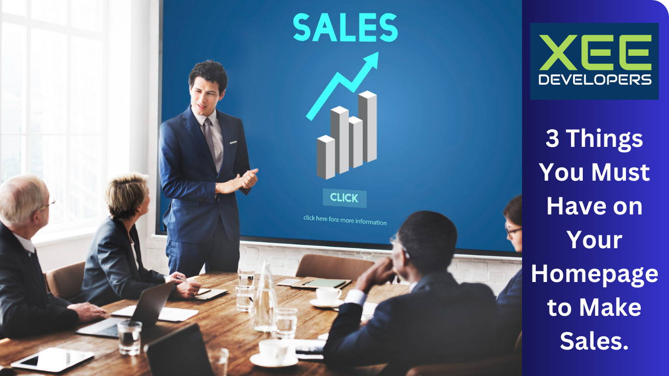 Struggling with sales? Learn the 3 homepage features that turn visitors into customers and boost conversions.