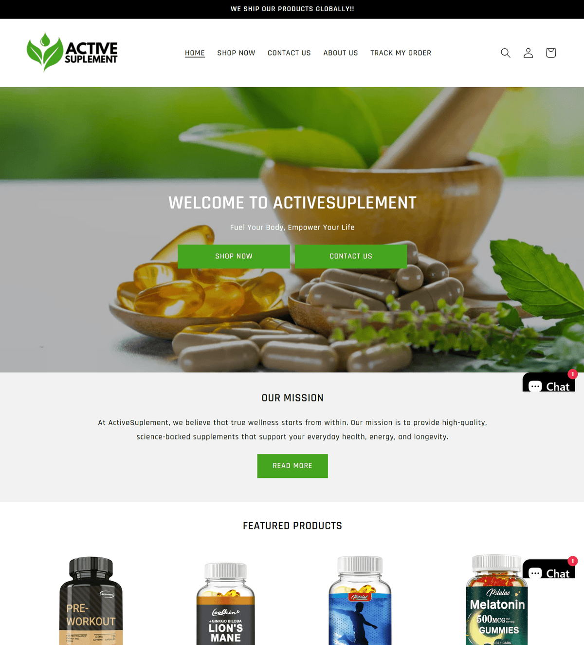 BodySuplement ( Supplements Store)