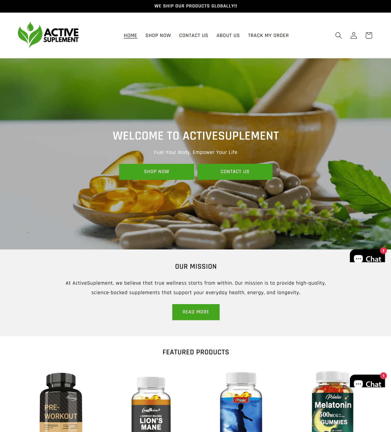 BodySuplement ( Supplements Store)