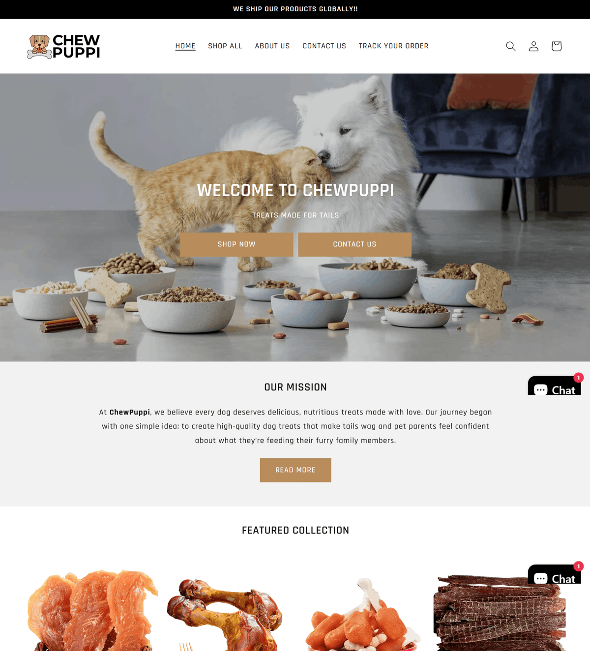 ChewPuppi (Pet Treat Store)