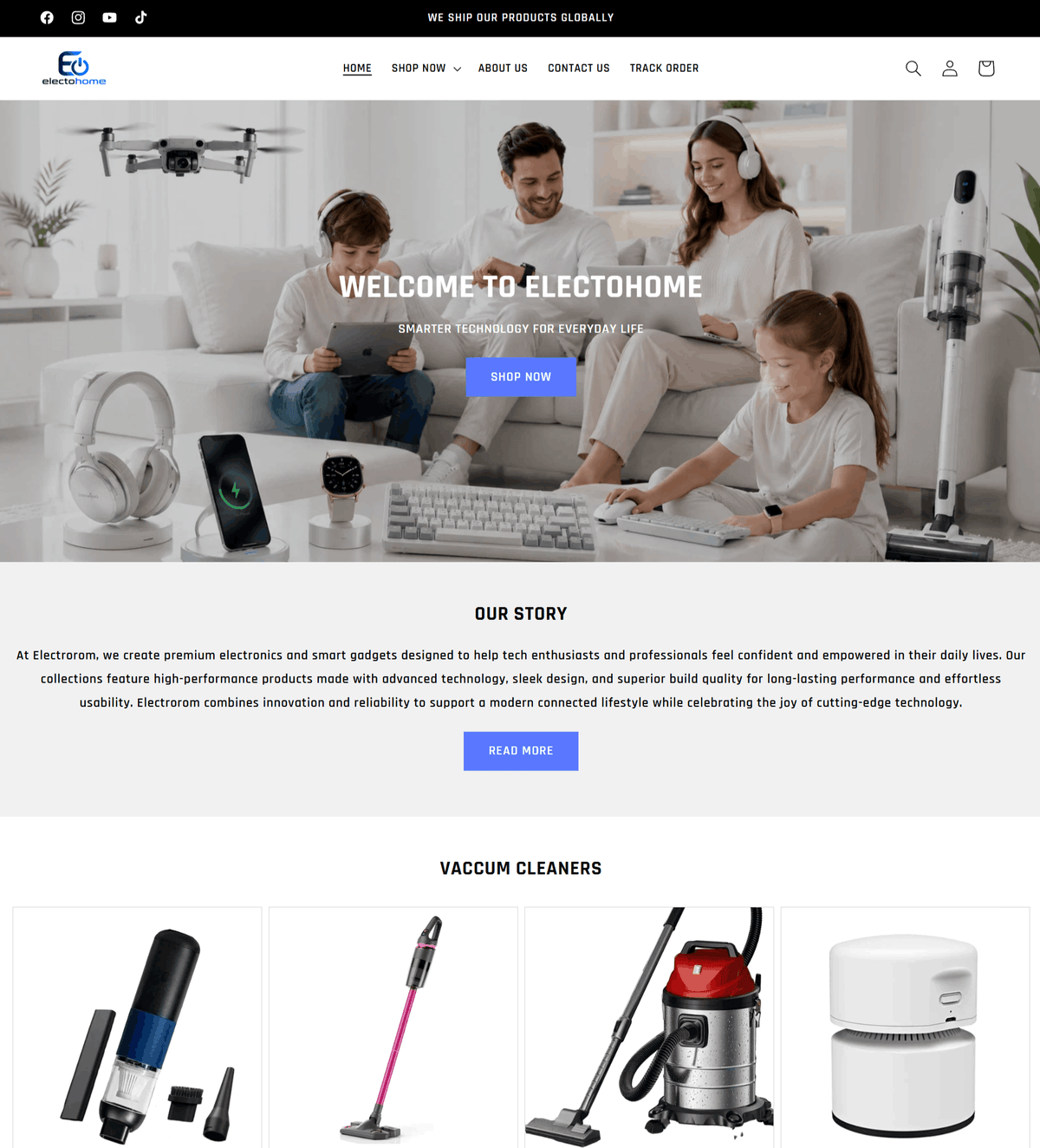 Electohome ( Home Tech &amp; Electronics Store)