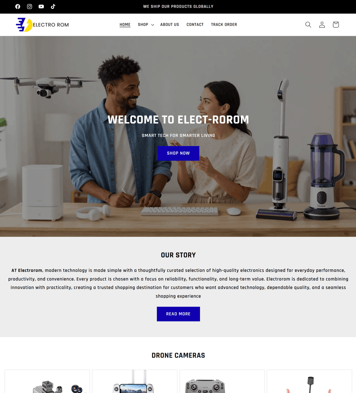 ElectroRom ( Home Tech &amp; Electronics Store)