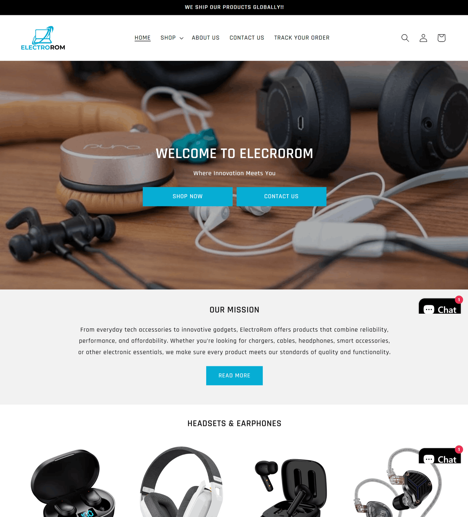 ElectroRom ( Home Tech & Electronics Store)