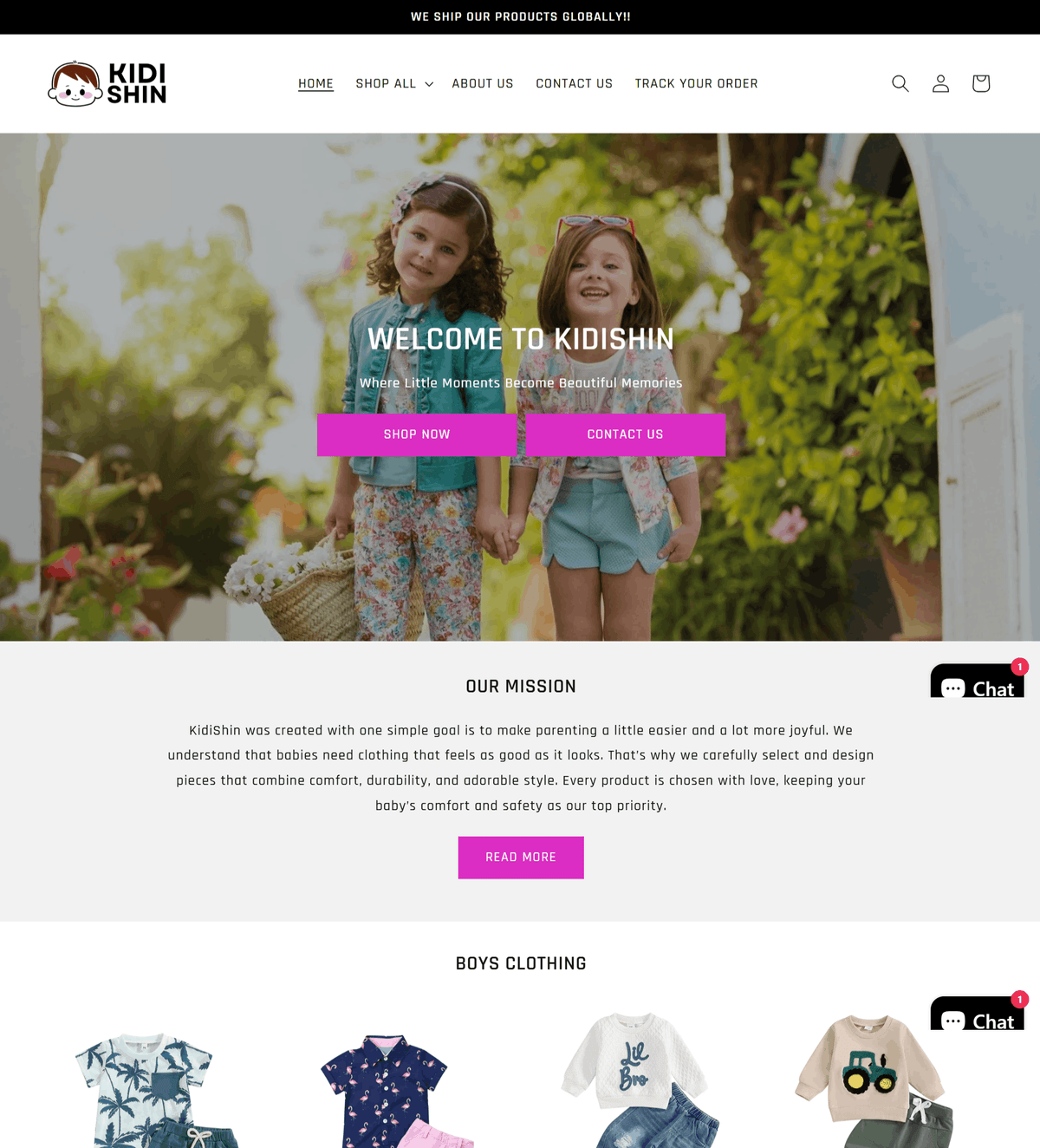 KidiShin ( Kid &amp; Baby Clothing Store)