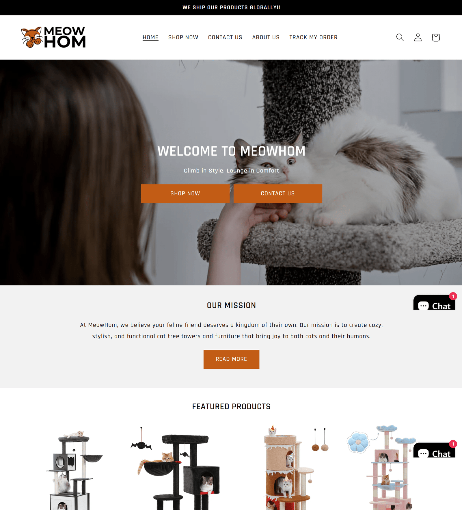 Meowhom (Cat Tree House Store)