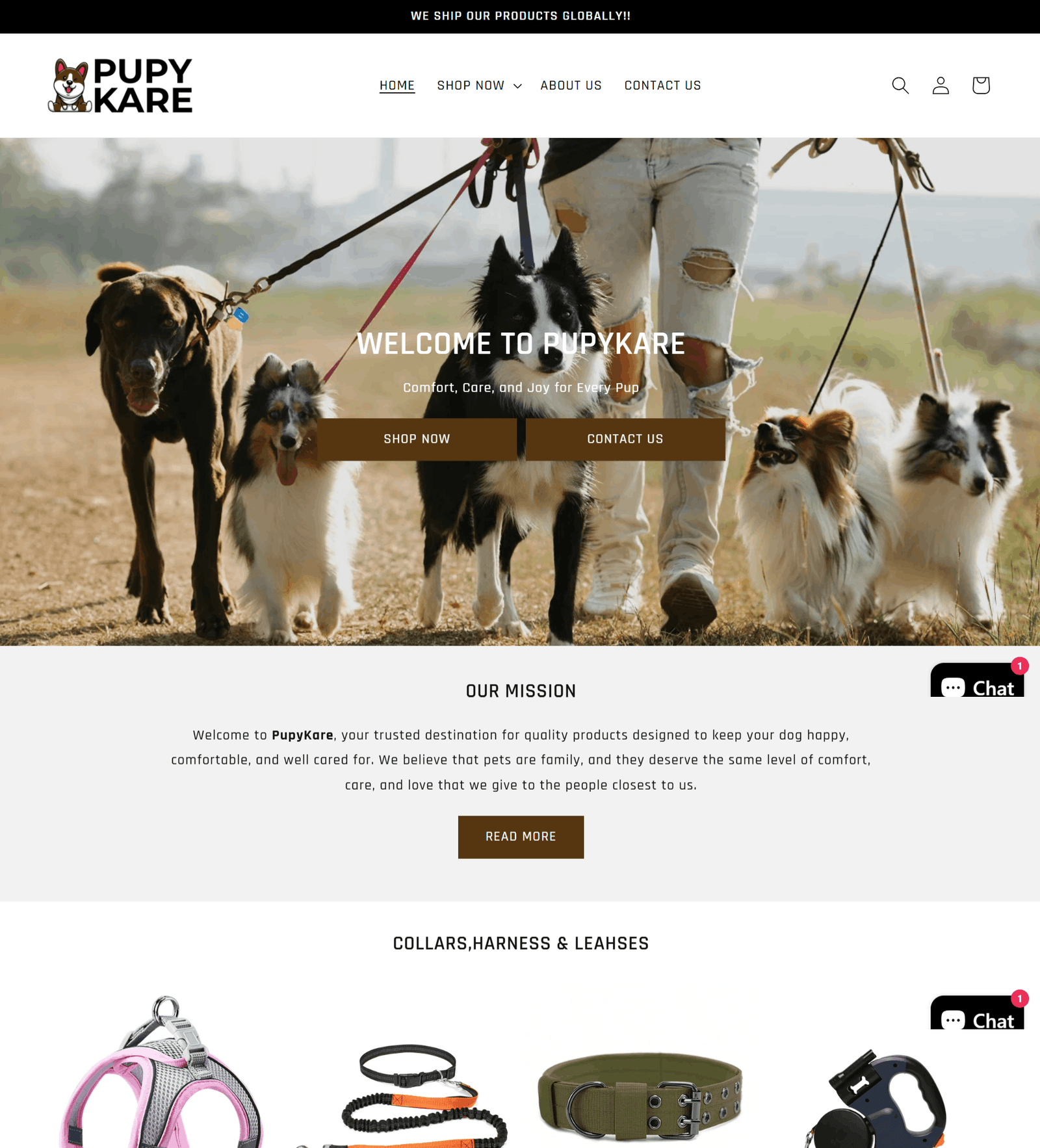 Pupykare ( Pet, Dog Accessories Store)