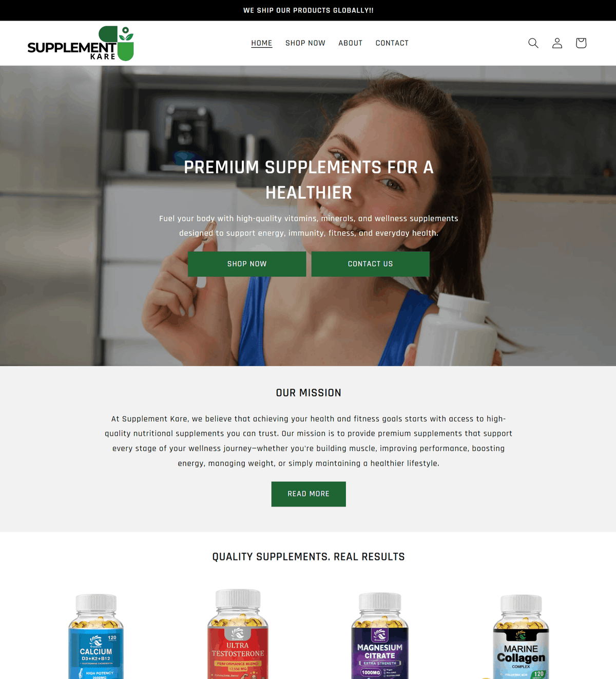 Supplementkare ( Supplements Store)