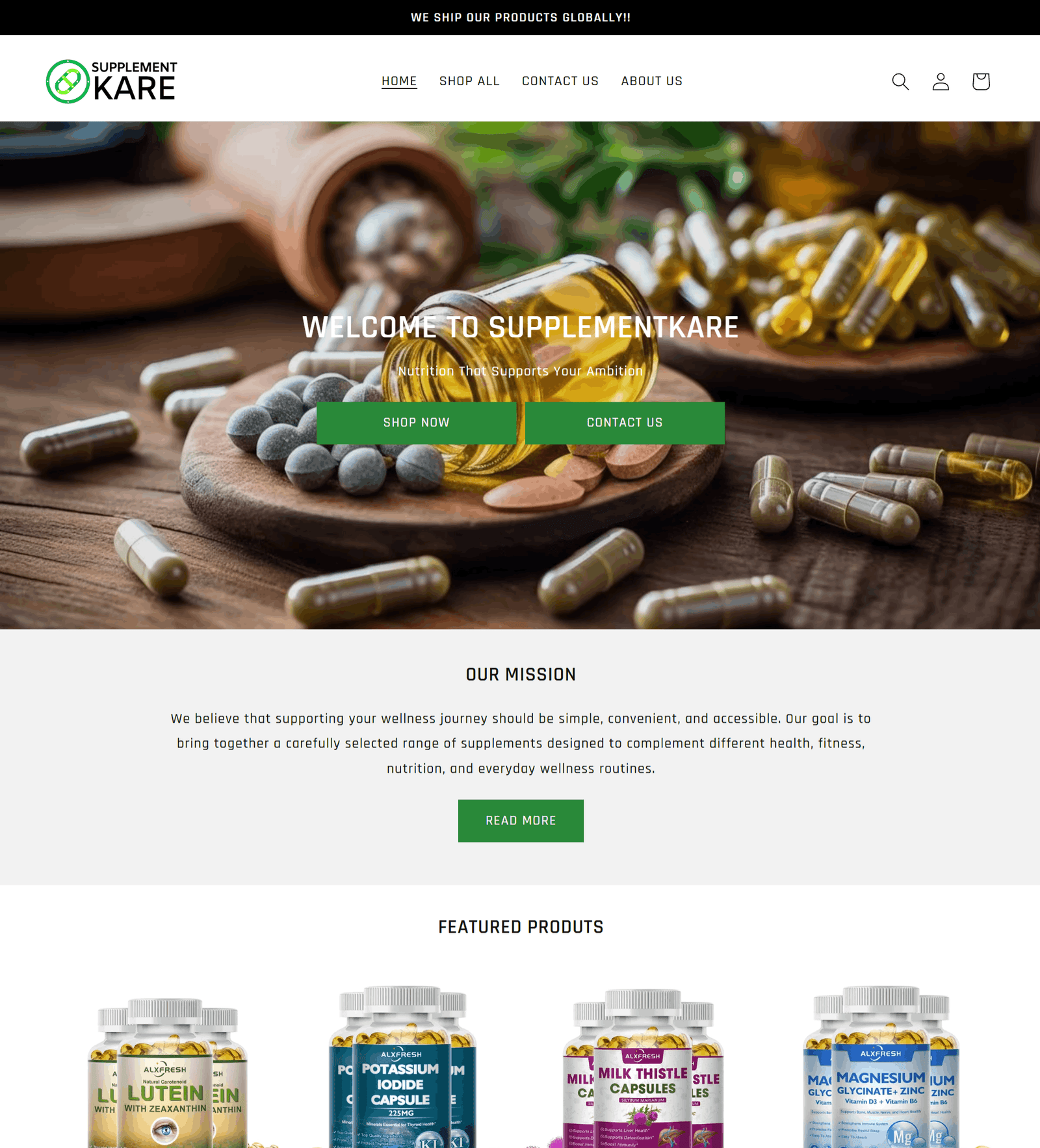 Supplementkare ( Supplements Store)