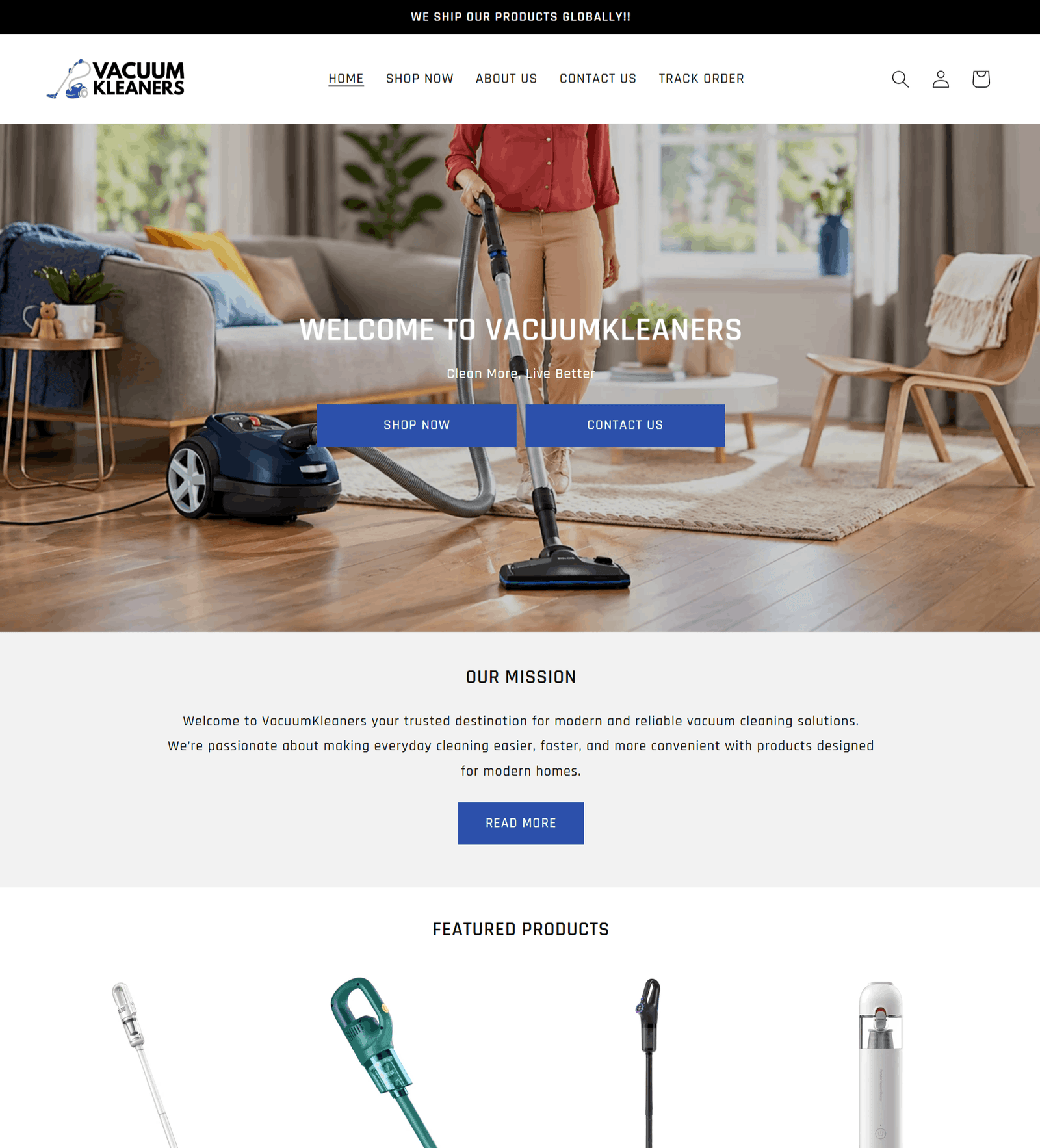 VacuumKleaners ( Home Cleaning Devices Store)