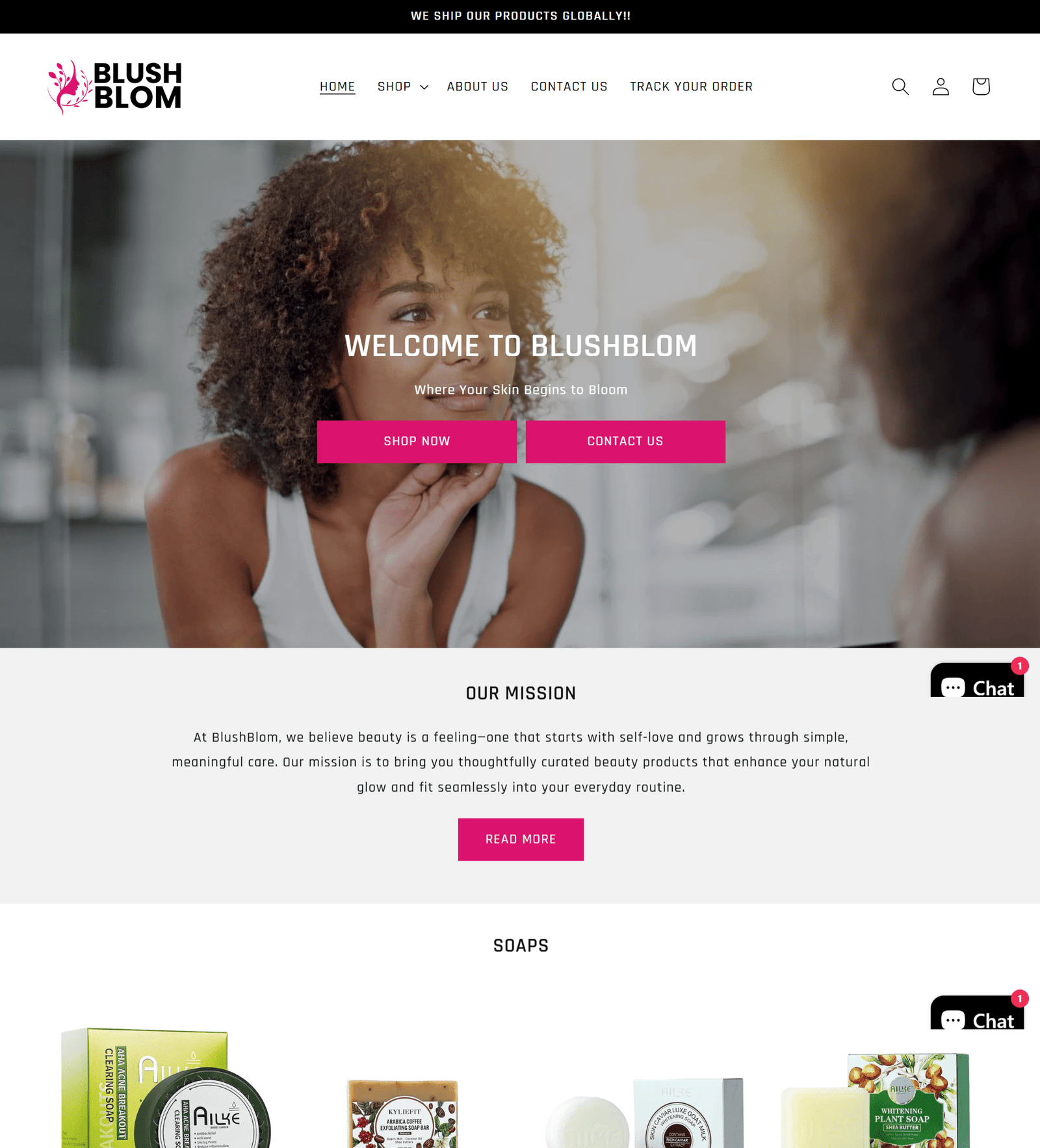 BlushBlom ( Bathbombs, Soaps & Skincare Store)